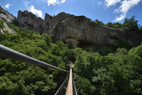 Ponte Nepalese Dolomiti Lucane