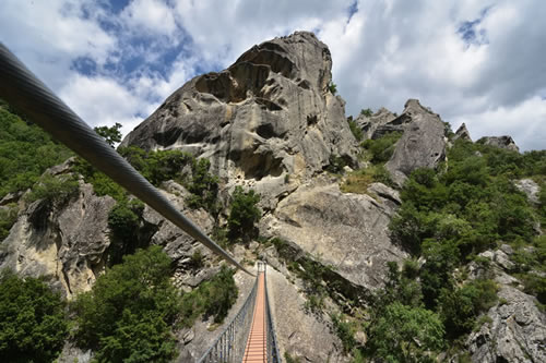 Ponte Nepalese Dolomiti Lucane